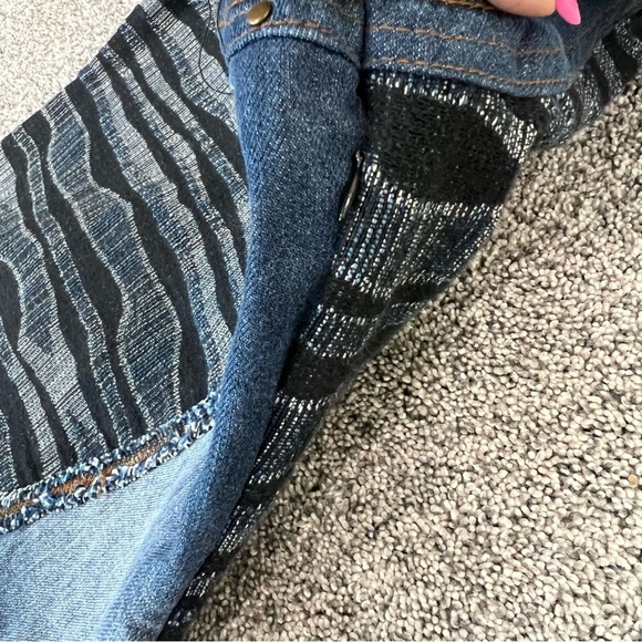 Desigual Vest Cherise Denim Medium Wash Mini Dress Side Zip Women’s EUR 38 US 8 - Picture 10 of 12